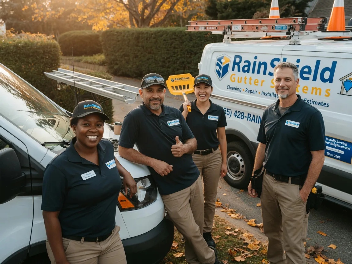 Gutter Installation company in Maunie, IL
