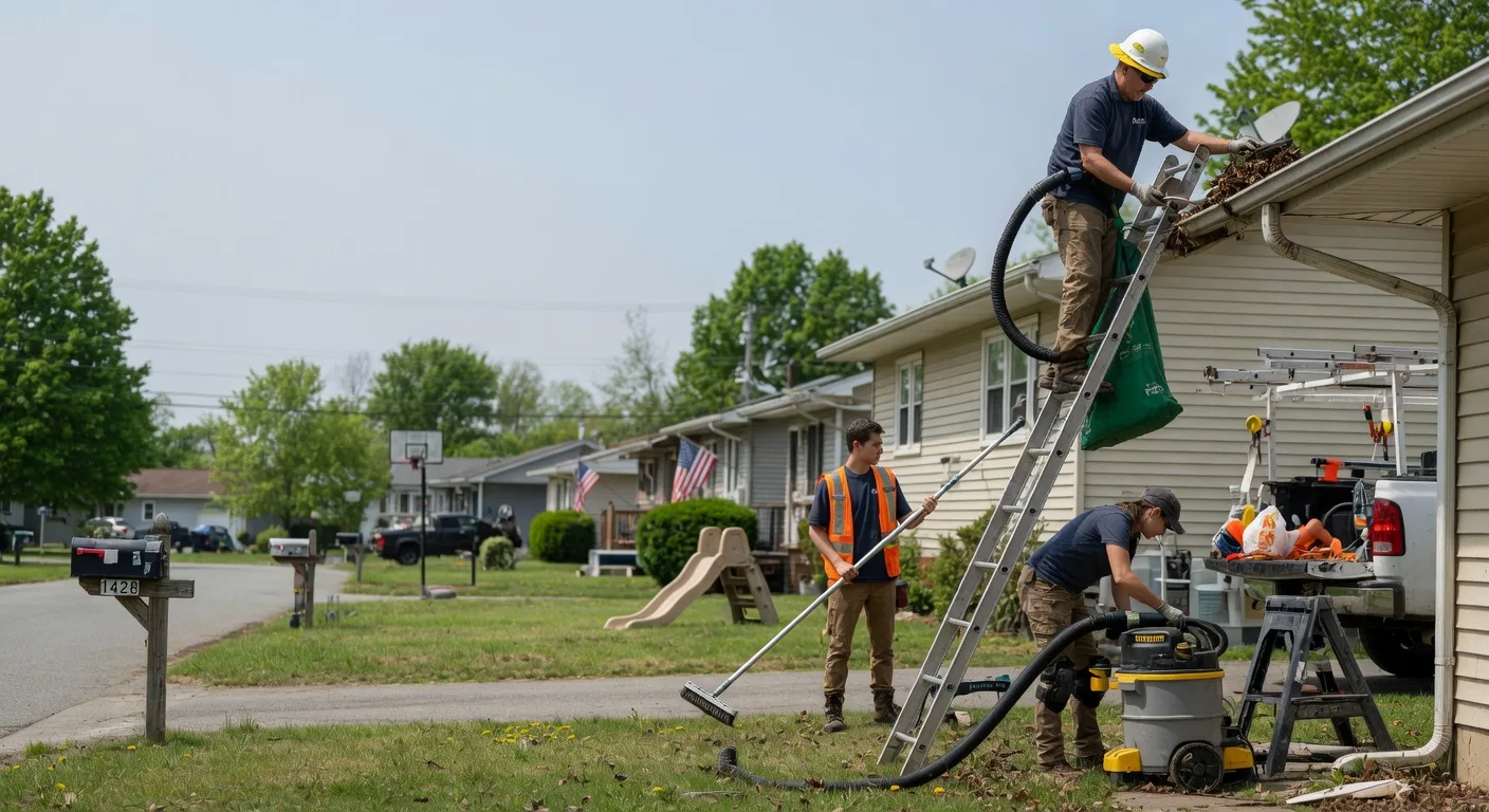 Gutter Installation in Maunie, IL near me